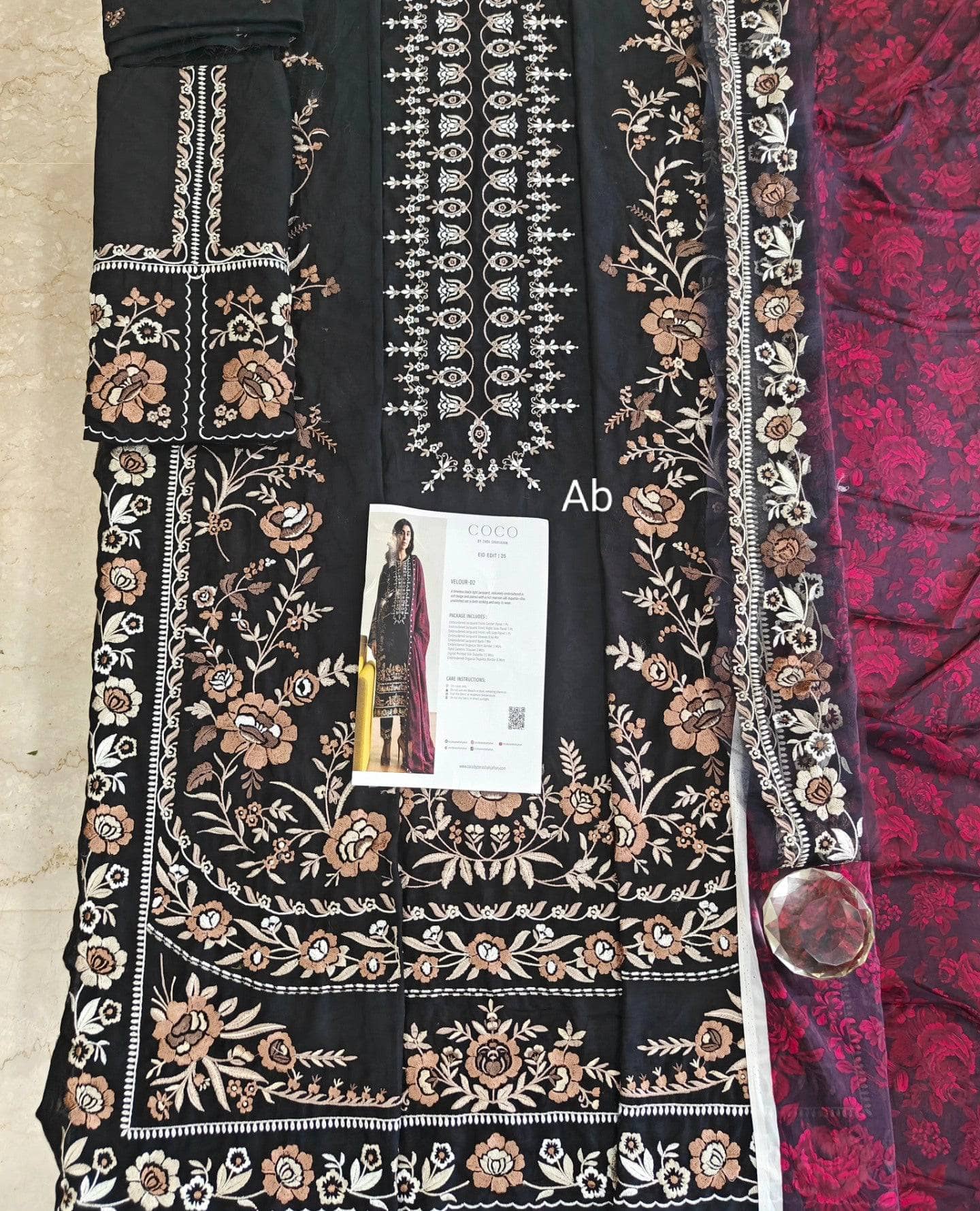 Open Pic/Coco Lawn by Zara Shahjahan 25/Drop 2/Velour-D2