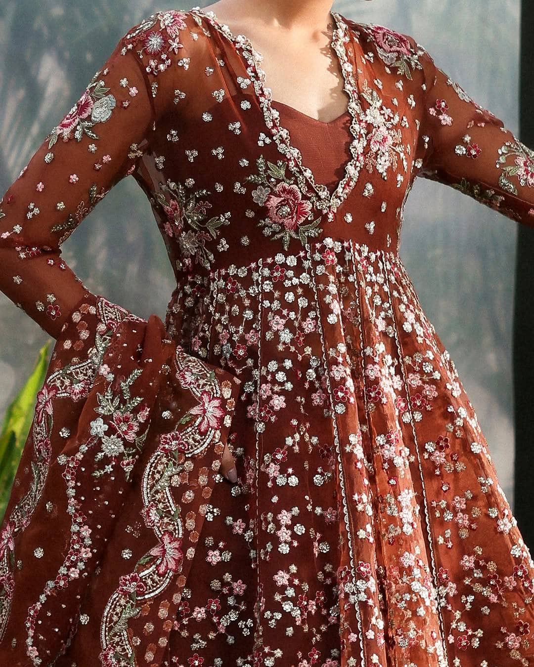 Afrozeh La Fuchsia 25/Shale/02/Rust