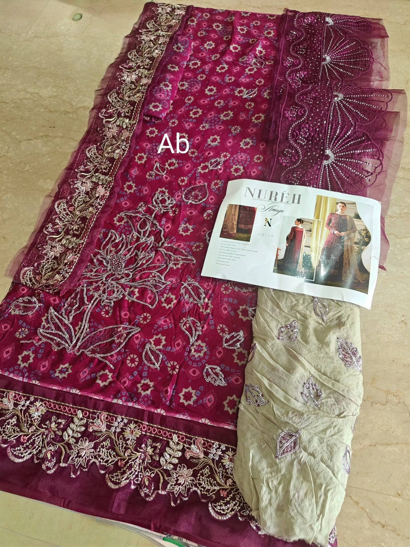 Open Pic/Nureh Amaya Luxury Formals Chiffon/AM -20