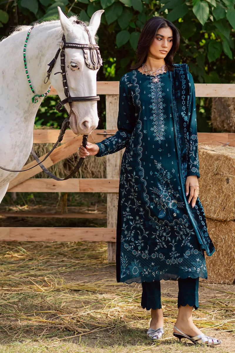 Nureh Exclusive Velvet Palachi Shawl/NE 186