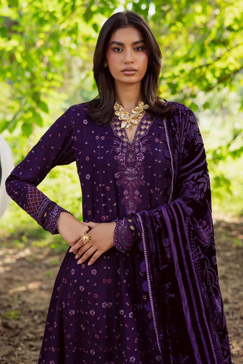 Nureh Exclusive Velvet Palachi Shawl/NE 187