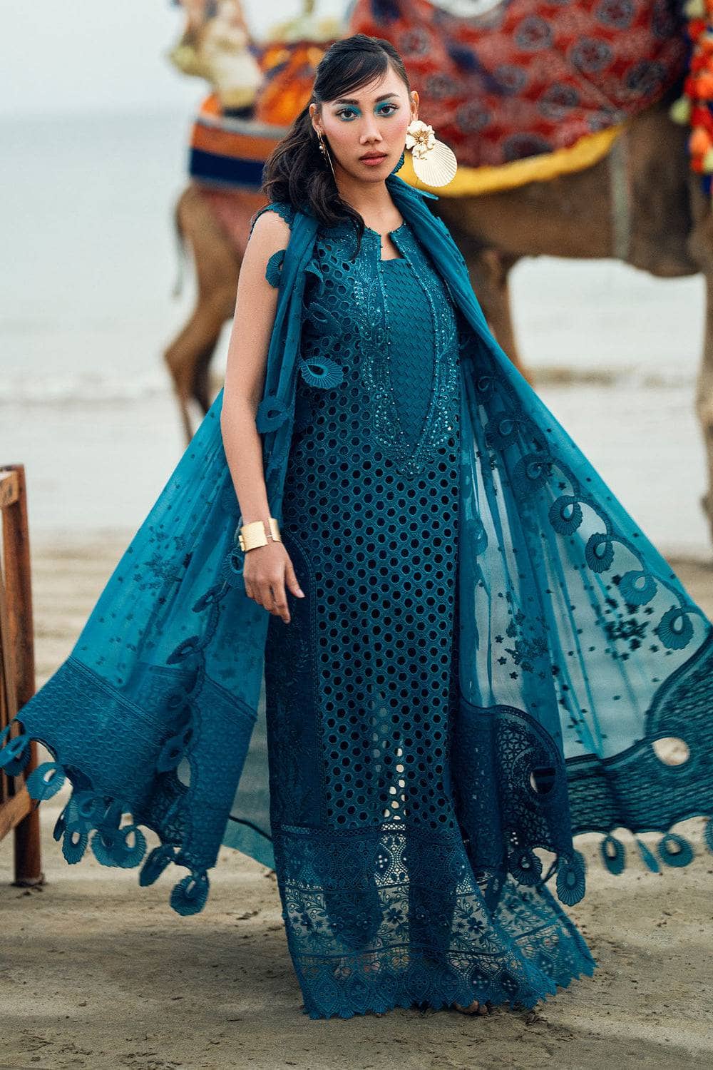 Nureh Khuwab Luxury Lawn/NE 148