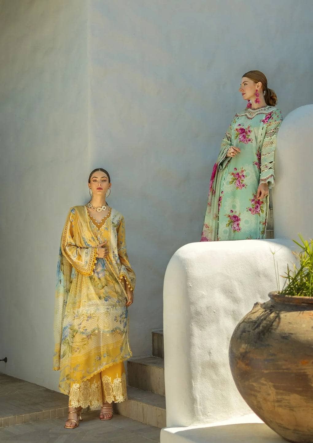 Elaf Signature Lawn 25/ETS-3A/Turquoise