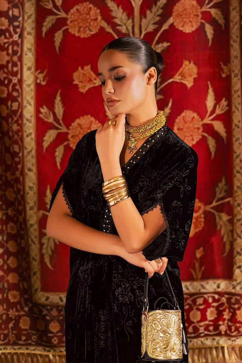 Nureh Ballerina/Velvet Cord Sets/Hand Work/Winter Fashion