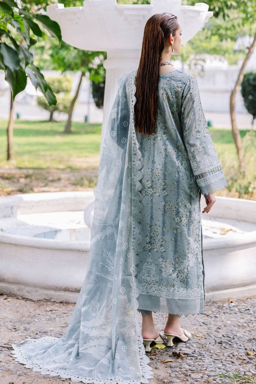 Nureh Daily Delight Chikankari Lace Collection