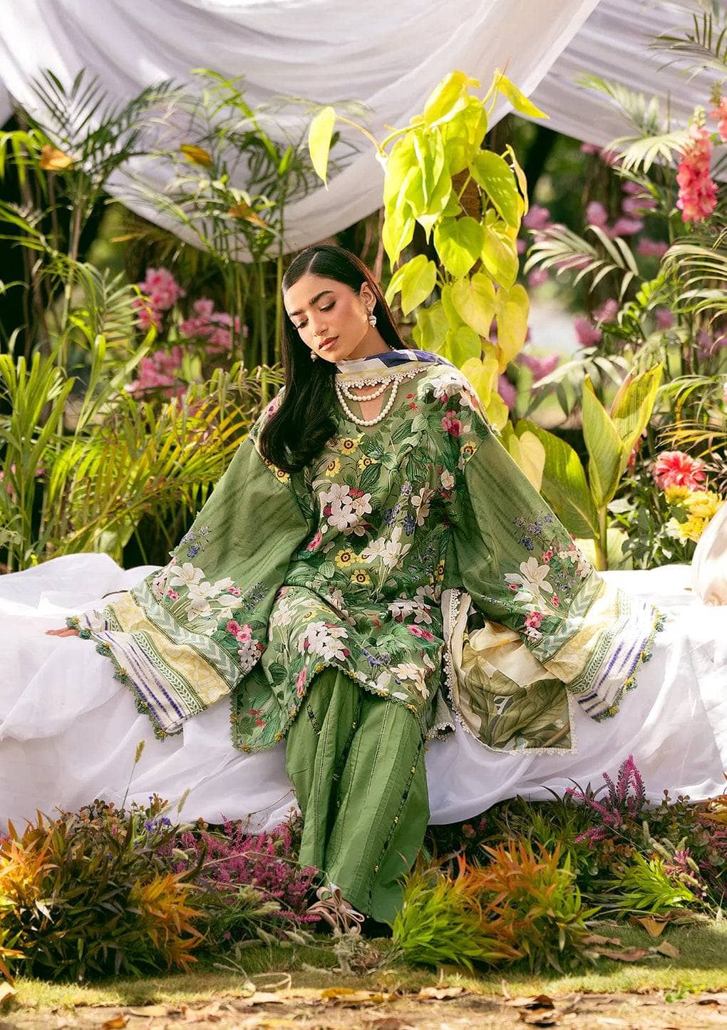 Elaf Prints 25/Vol 2/EPS-1B GREEN EDEN