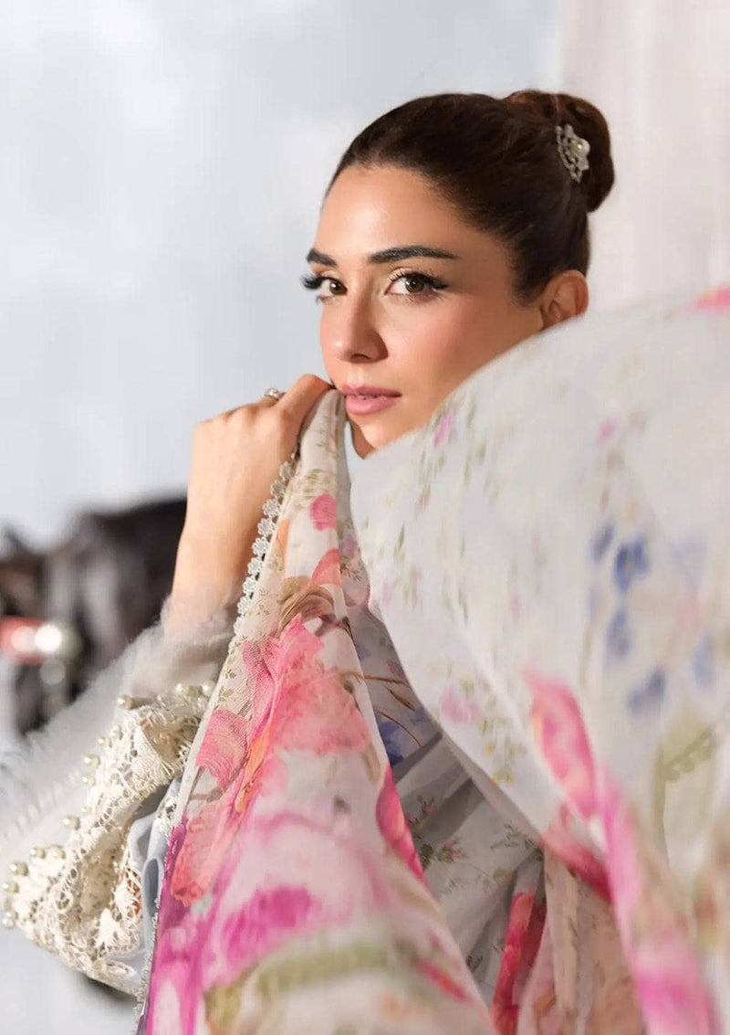 Elaf Luxury Lawn 25/ELH-7B ISSABEL/Ice Blue