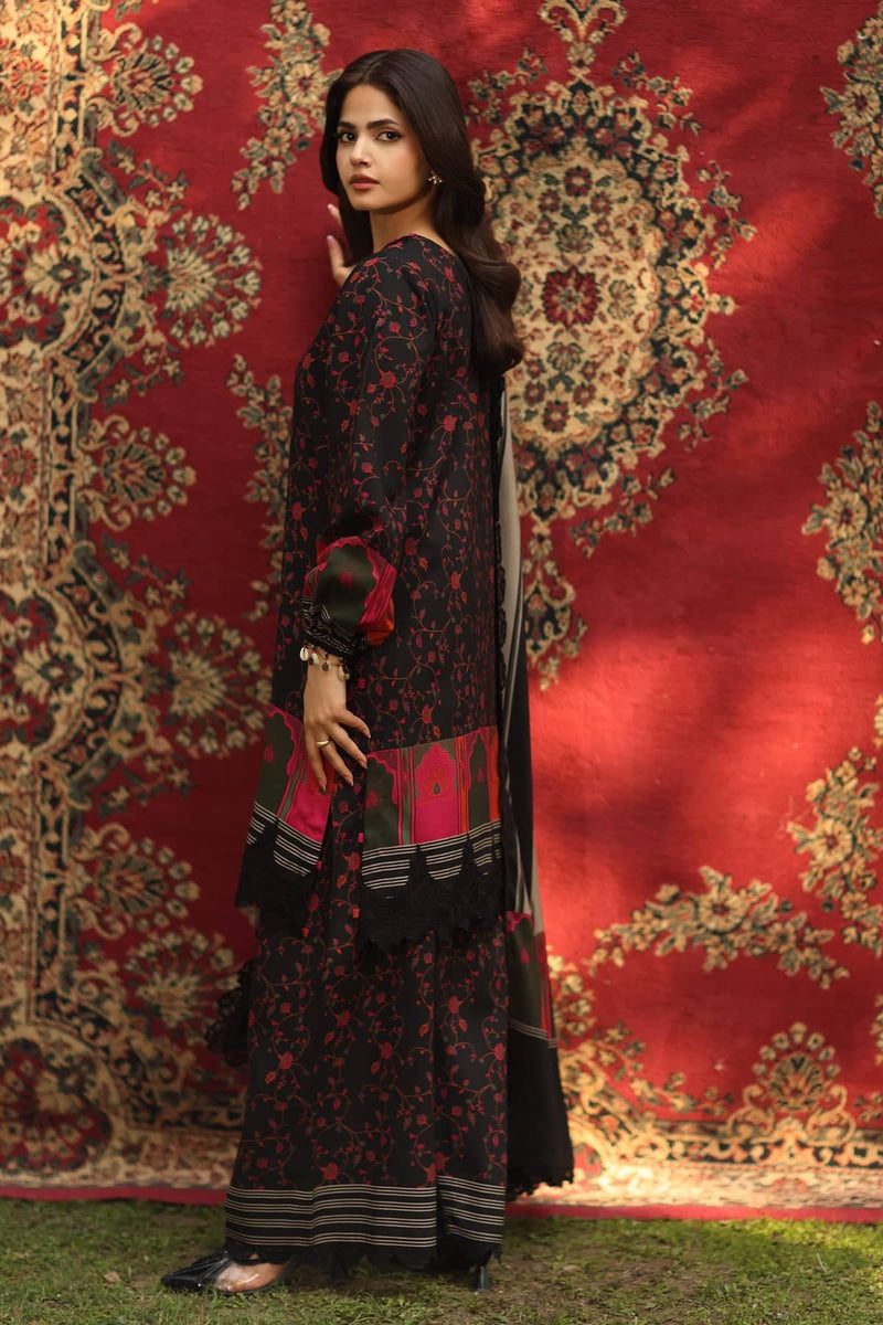 Charizma Aniiq Vol 2/Embroideried Linen Shawls/ANW6-17