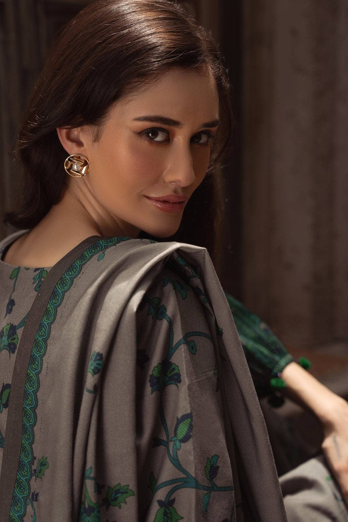 Restocked/Charizma C Prints Fall Linen/CPW5-07