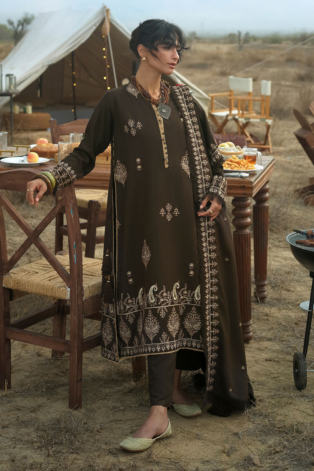Gul Ahmed  Charm Of Winter/Karandi/AY 52009