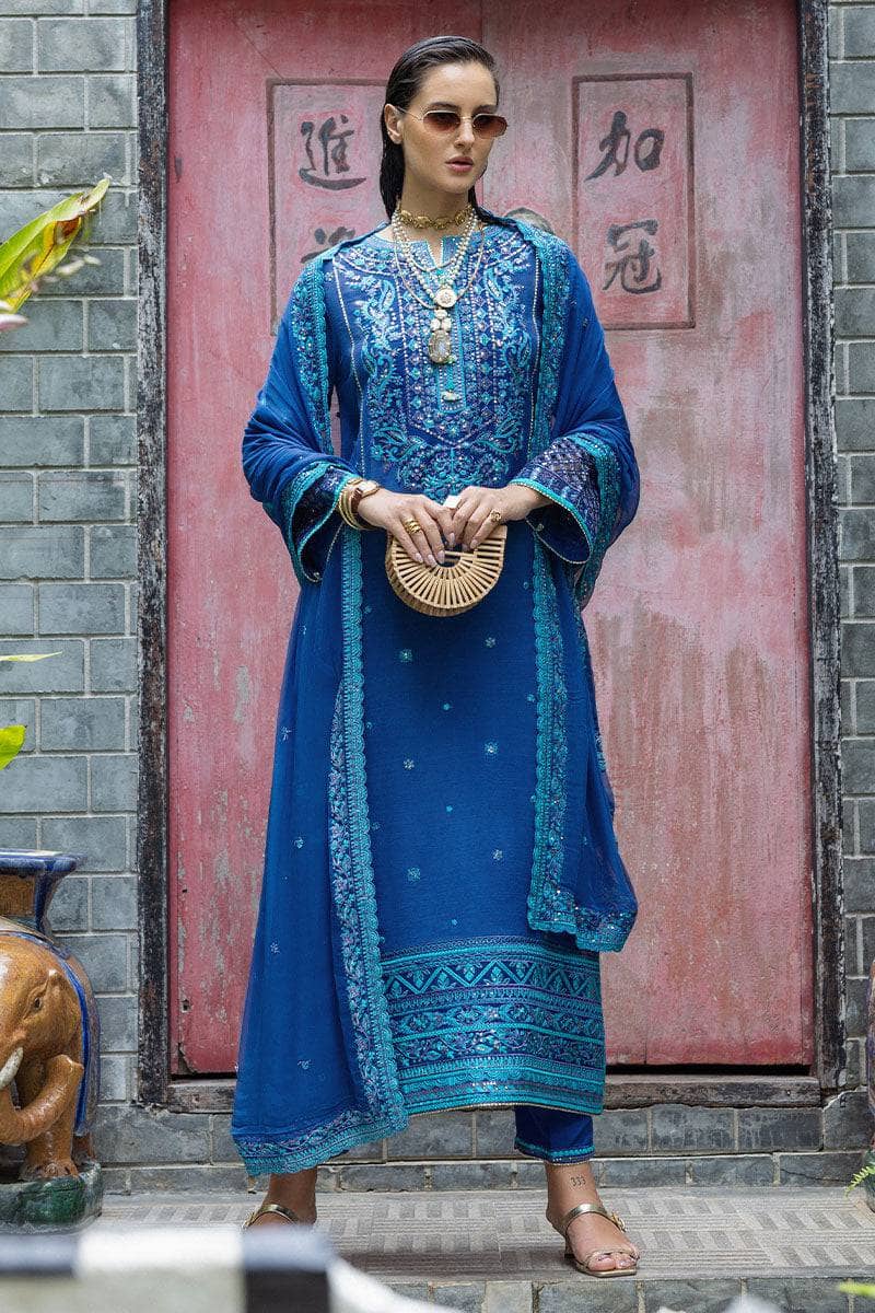 Mushq Nuvera Hemline Raw Silk/Marisette/Zinc