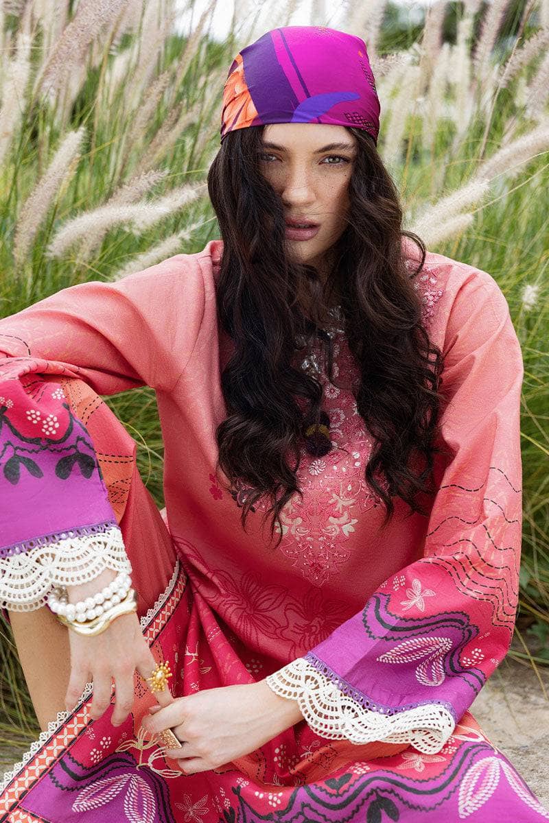 Restocked/Mushq Hemline Mirasol/Amber Luz/Coral and Pink