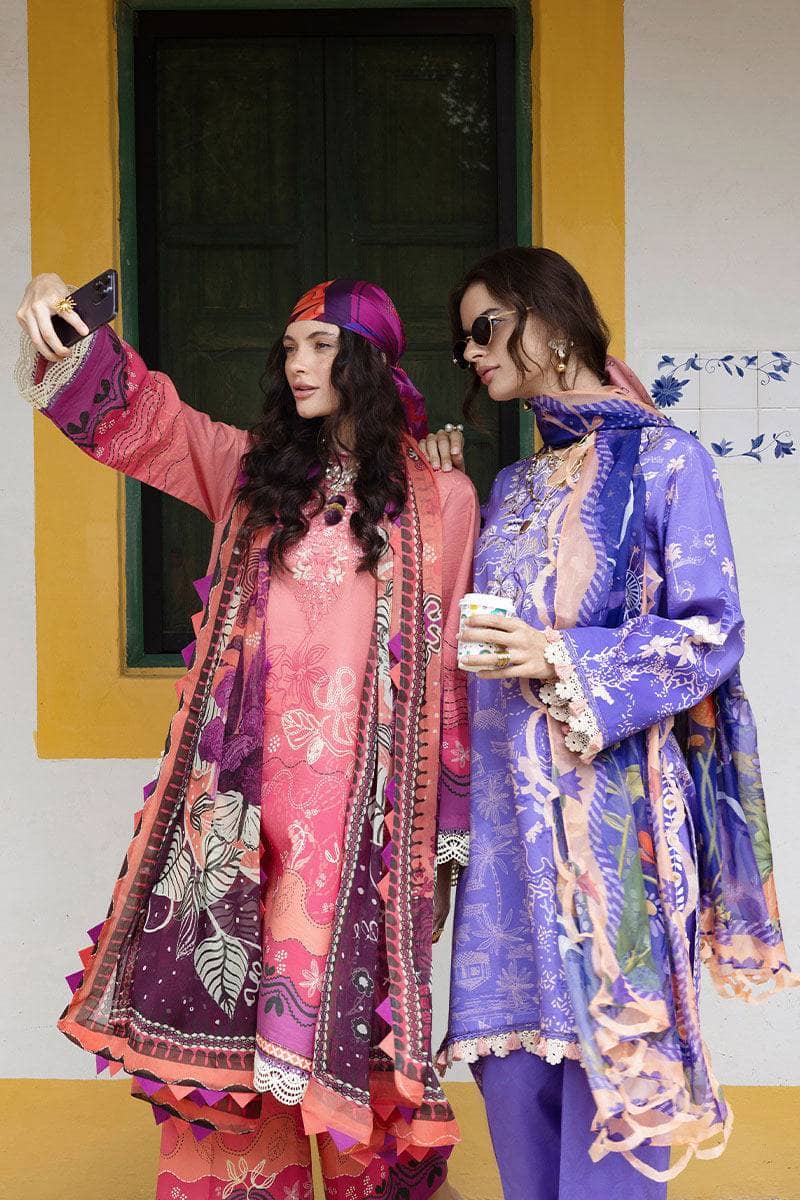 Restocked/Mushq Hemline Mirasol/Amber Luz/Coral and Pink