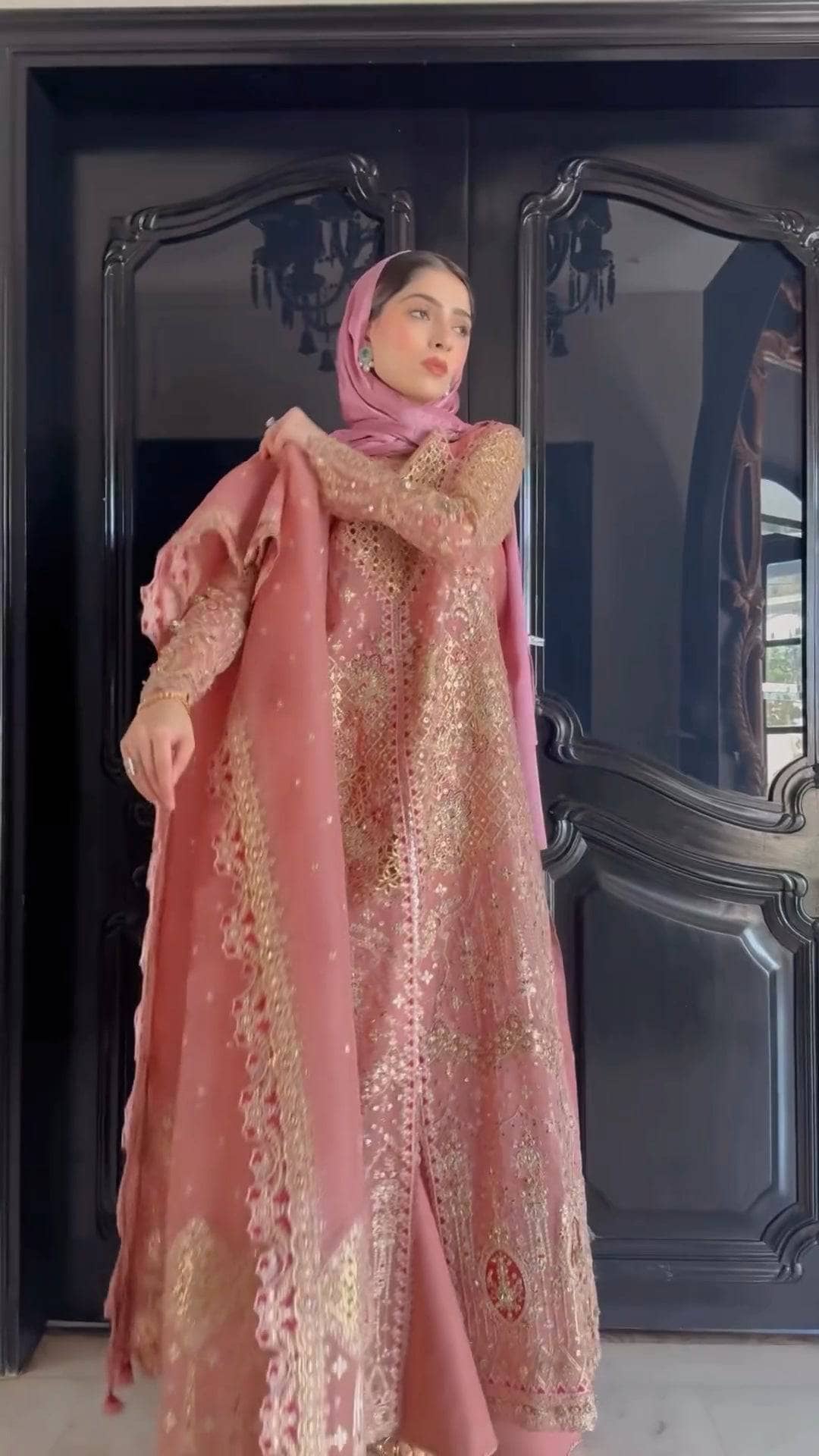Spotted in Qalamkar Wedding Formals/Hand Work/RF-02 SALEHA