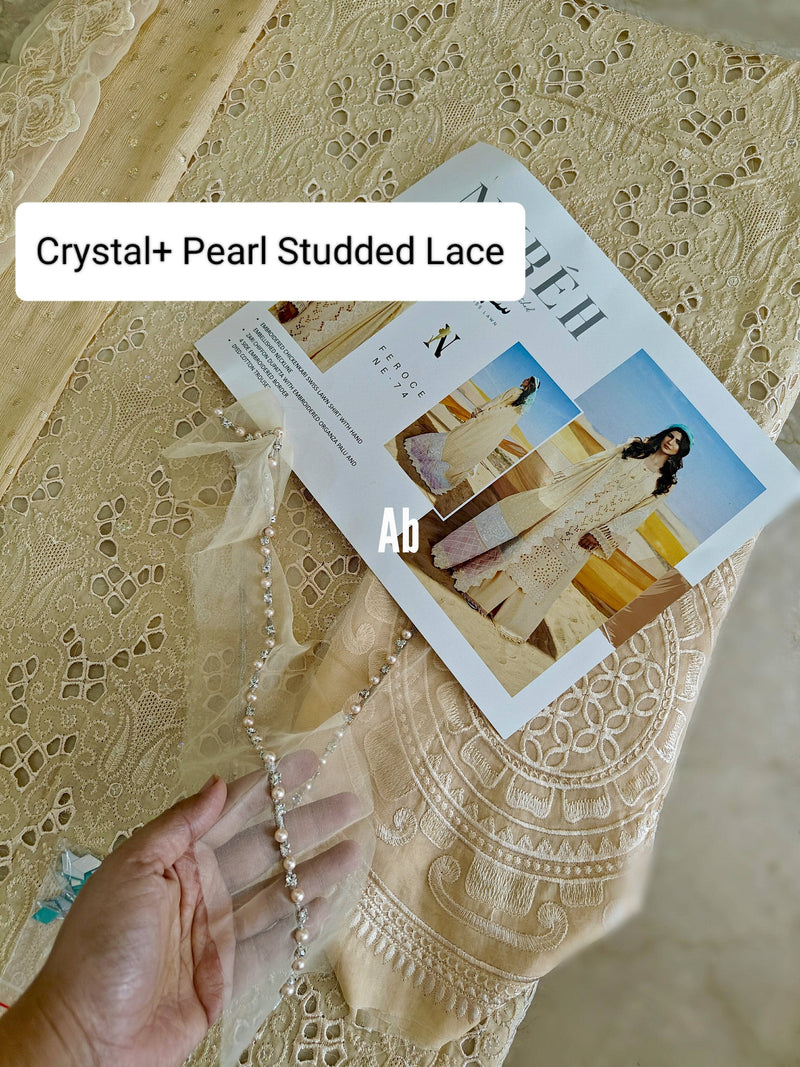 Semi Stitched/Nureh Swiss Voil/FEROCE - NE-74