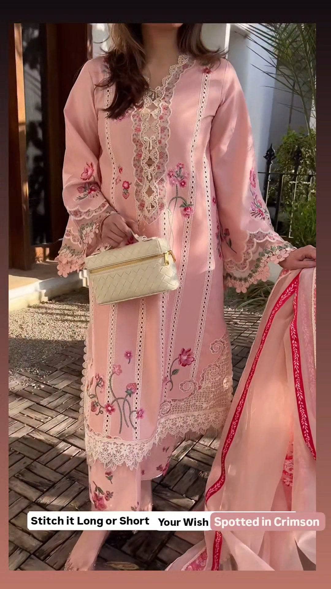 Spotted in Flow by Crimson/Floral Crush - D6 B/Blush