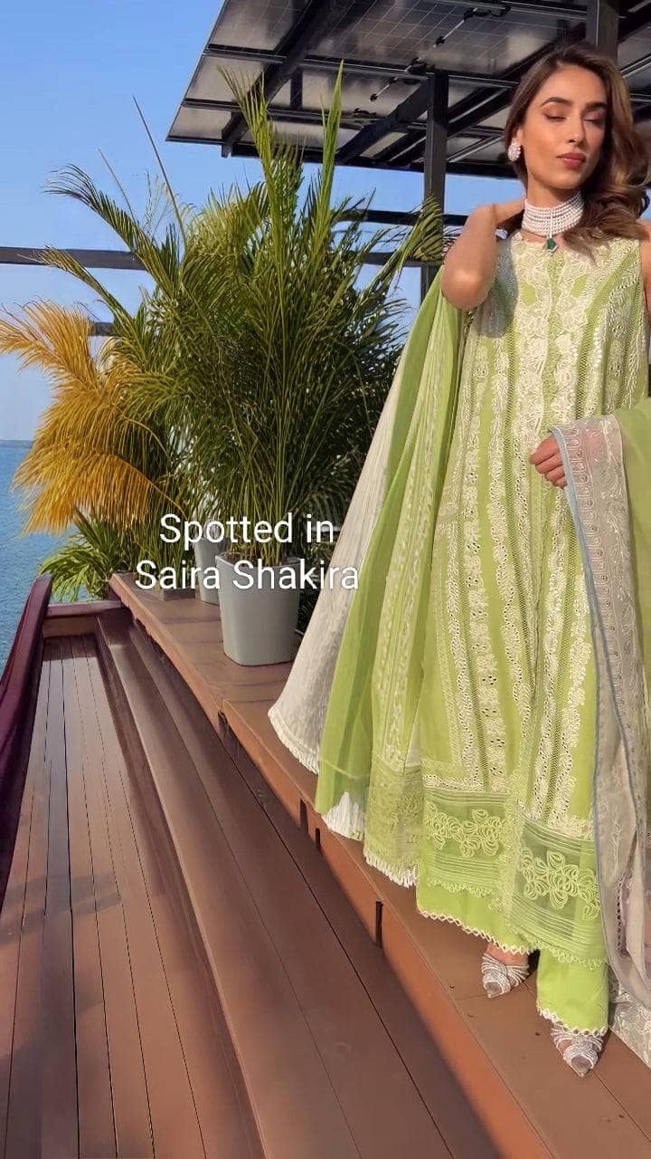 Spotted in Saira Shakira Lawn 25/NADINE-B/Pear