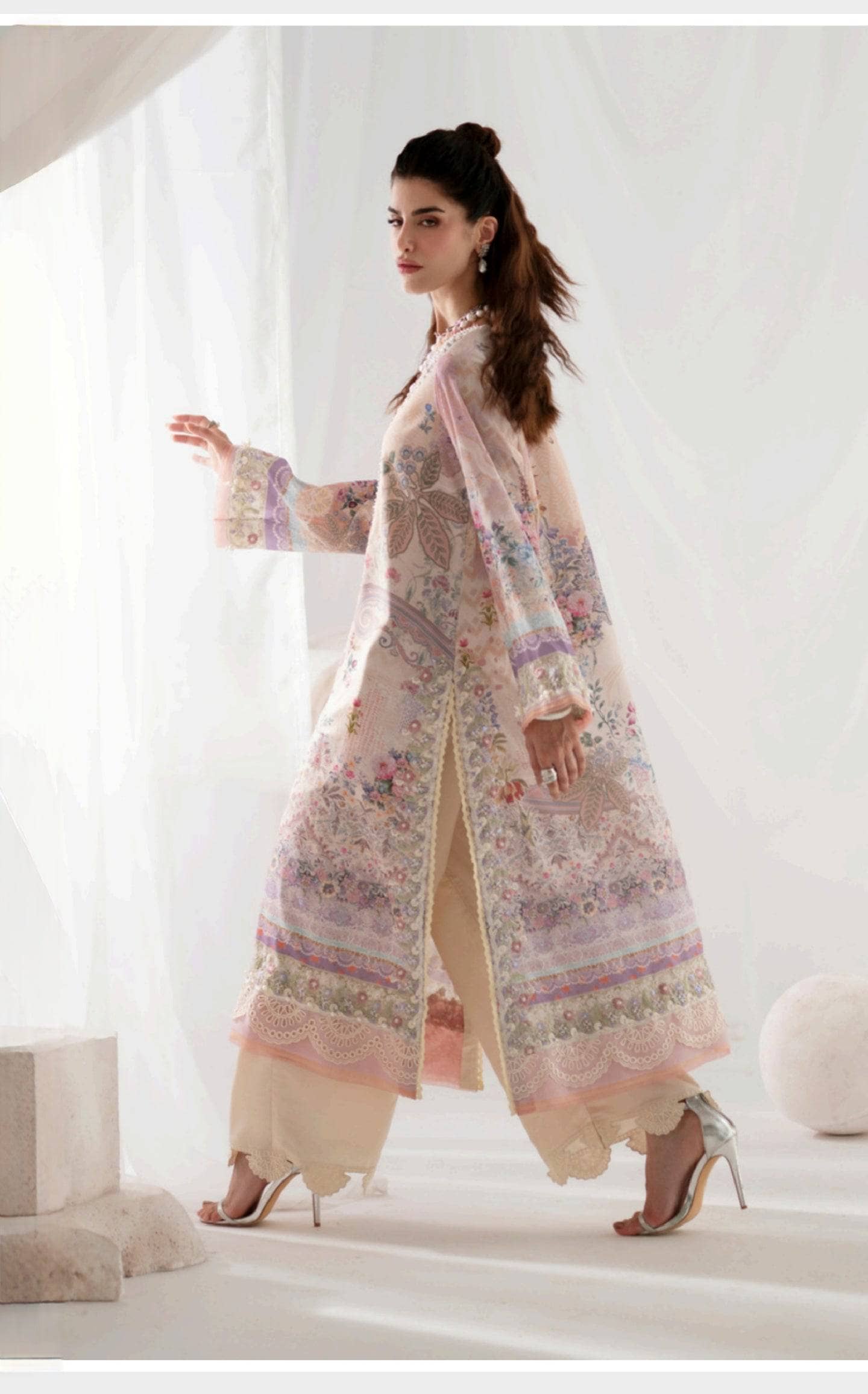 Ajr Couture Gardens of Whispers Silk Edit