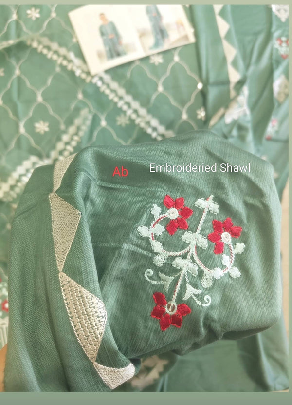 Open Pic/Cross Stitch Cotton Satin 25/Sage Bloom