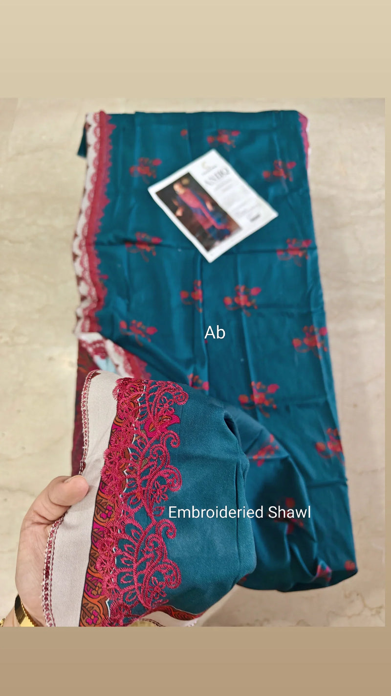Open Pic/Charizma Aniiq 25/Embroideried Shawl