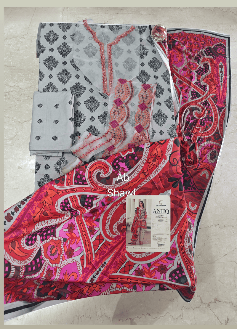 Open Pic/Charizma Aniiq 25/Staple Linen Shawl