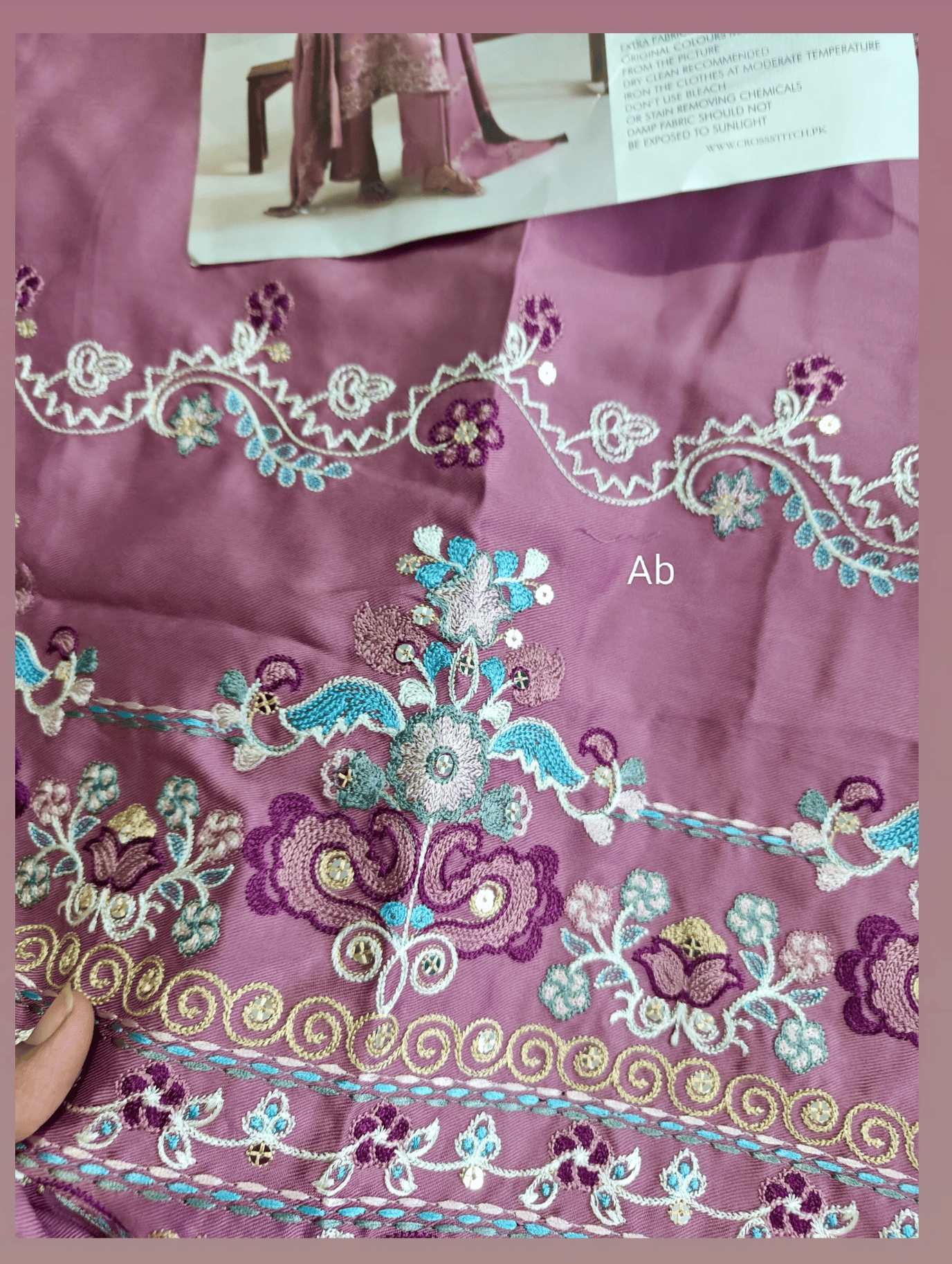 Open Pic/Cross Stitch Marina/Petal Dust/Pink