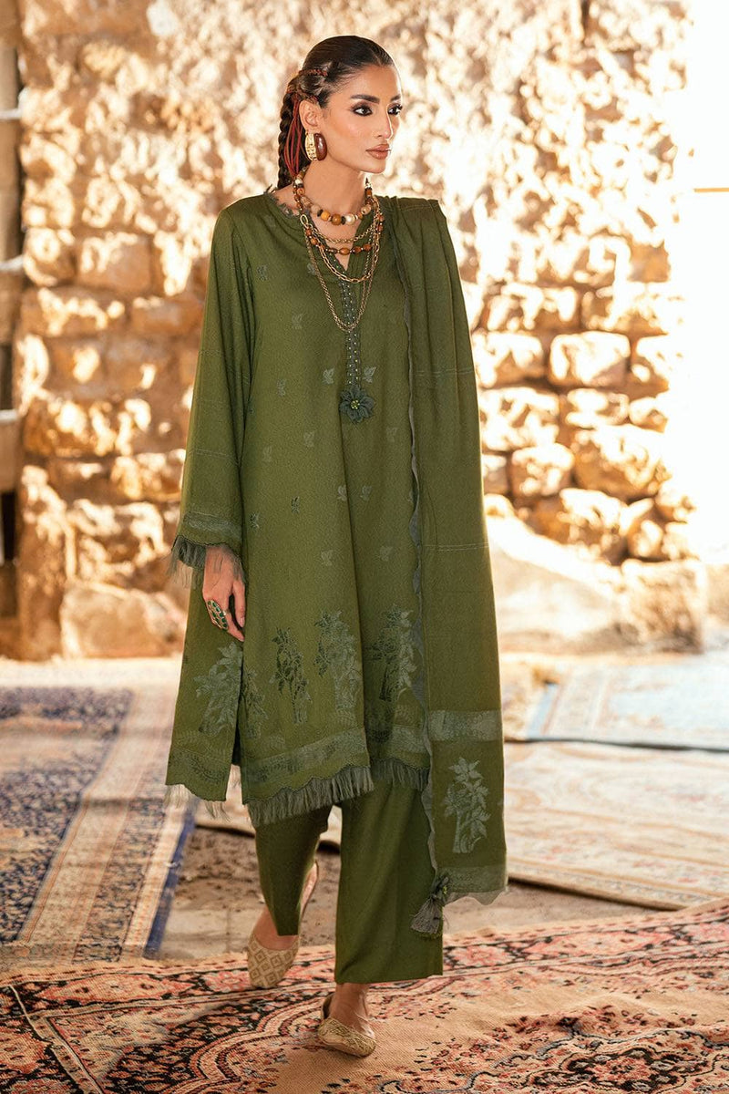 Gul Ahmed Luxe Winter/MJ 52030/Karandi Velvet Yarn Jacquard Shawl