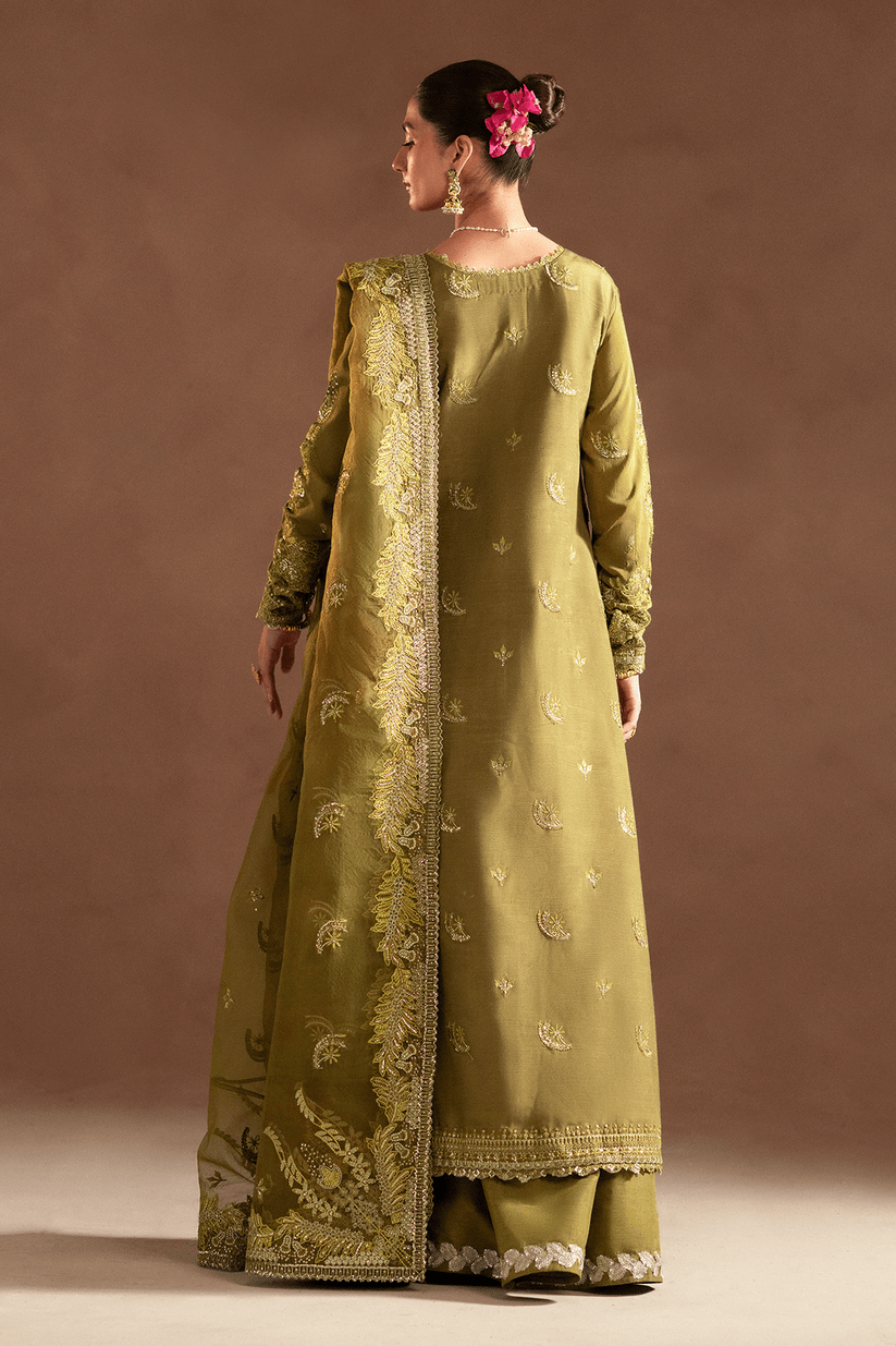 Emaan Adeel Selene Korean Raw Silk/Aurelia