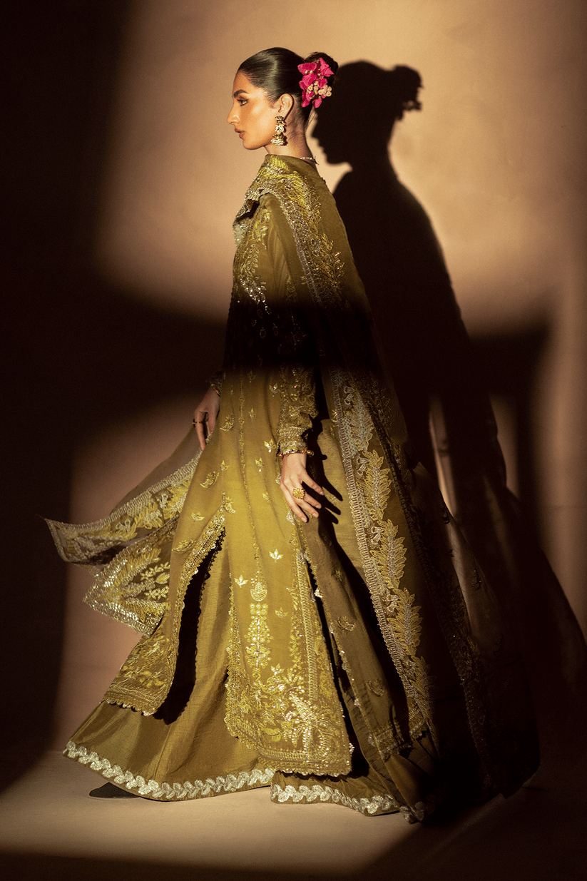 Emaan Adeel Selene Korean Raw Silk/Aurelia