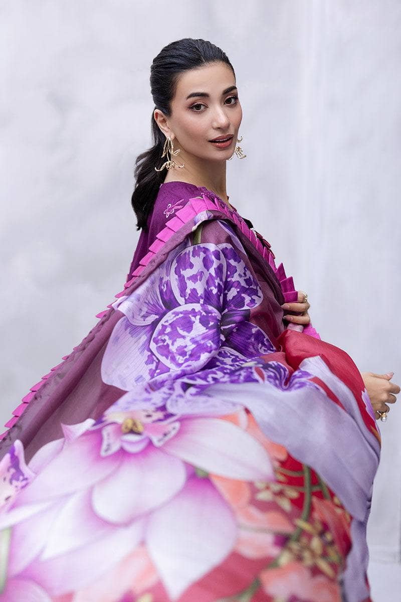 Restocked/Mushq Manaram Lawn 25/Eternal Beat/Plum