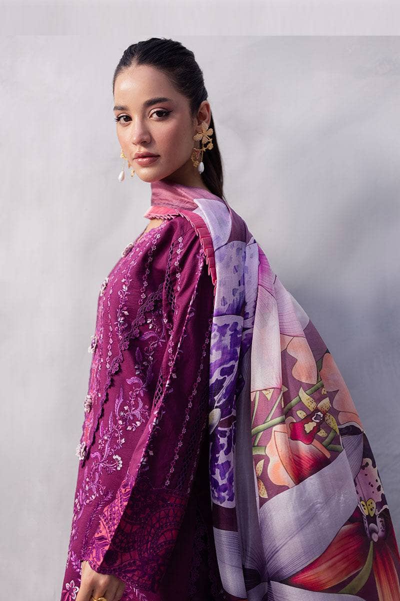 Restocked/Mushq Manaram Lawn 25/Eternal Beat/Plum