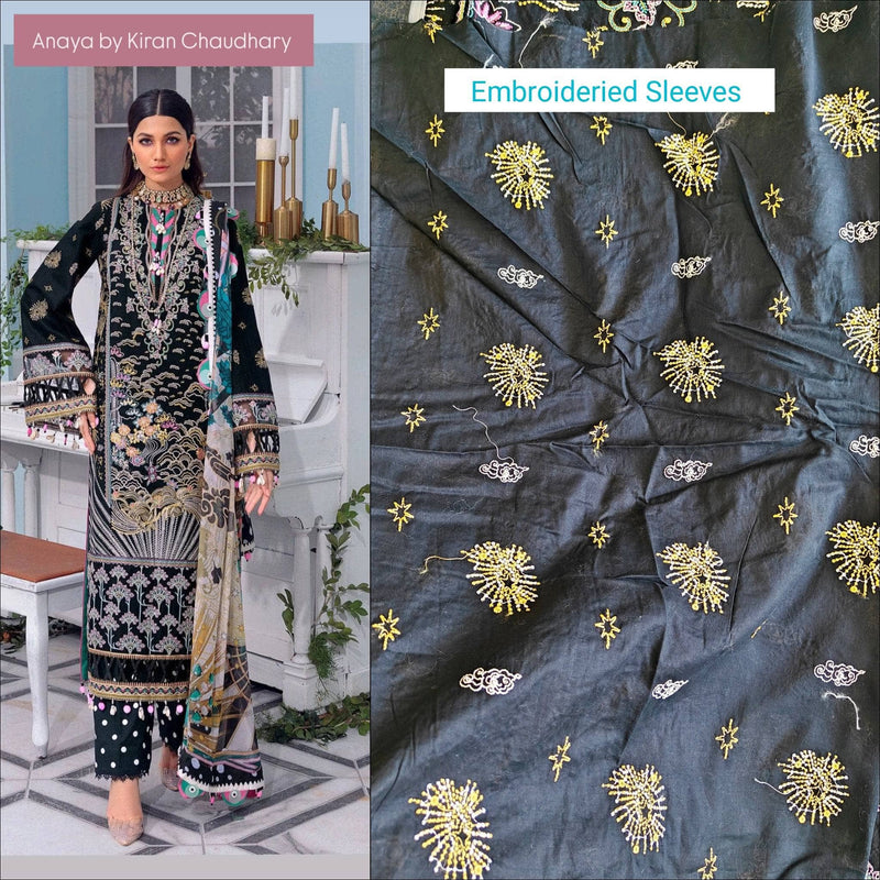 Sale ! Anaya Lawn by Kiran Chaudhary/Haniya/Silk Dupatta