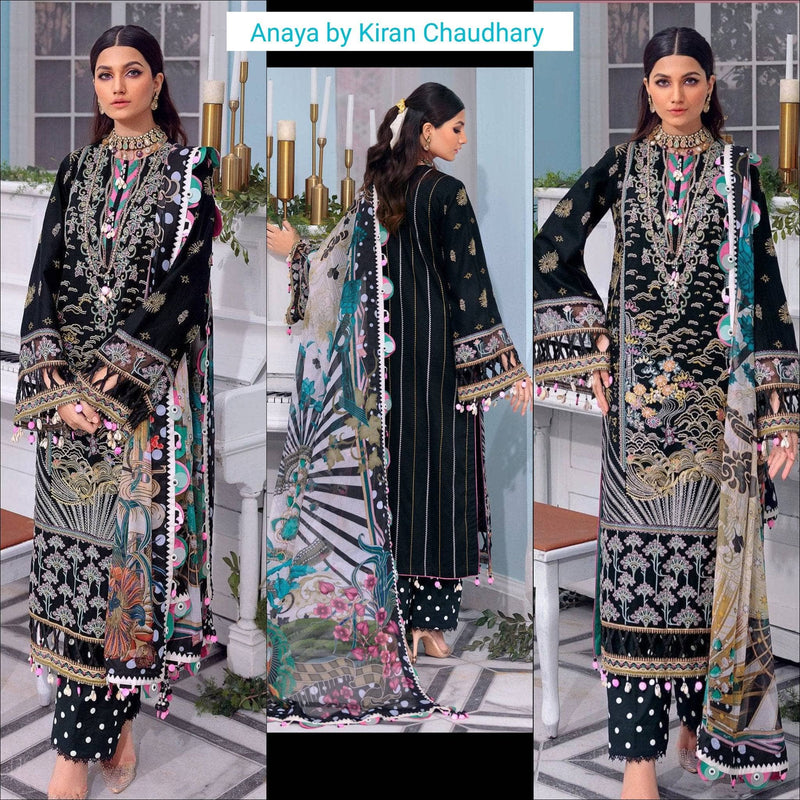 Sale ! Anaya Lawn by Kiran Chaudhary/Haniya/Silk Dupatta