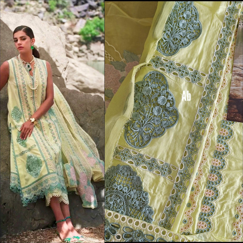 Open Pic/Crimson/Medley of Lace/7 B/Lemon