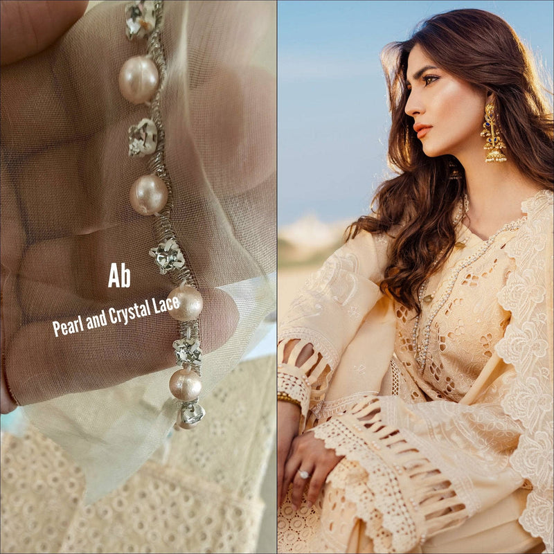 Semi Stitched/Nureh Swiss Voil/FEROCE - NE-74