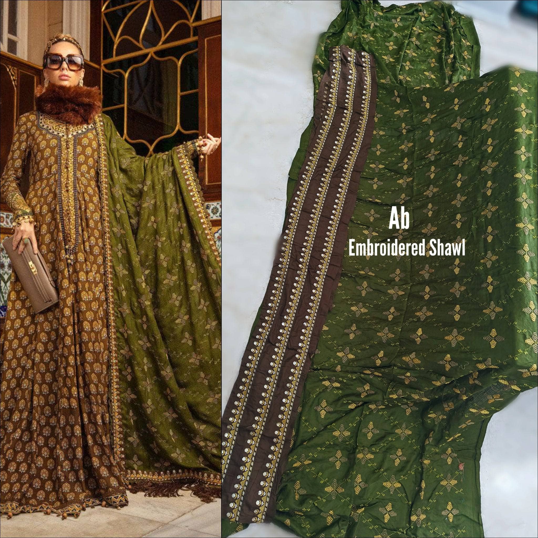 Spotted in Maria B Linen/DL-912-Brown