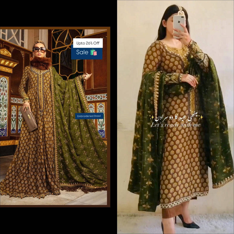 Spotted in Maria B Linen/DL-912-Brown