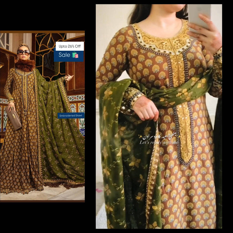 Spotted in Maria B Linen/DL-912-Brown