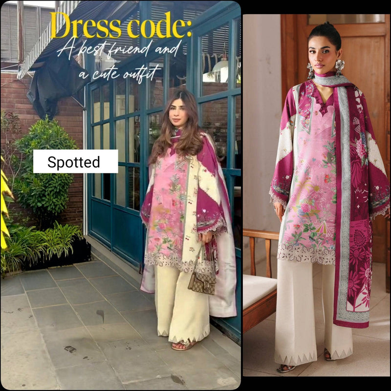 Spotted in Qalamkar Q Print Fall 25/QW-10 (B) KENNA