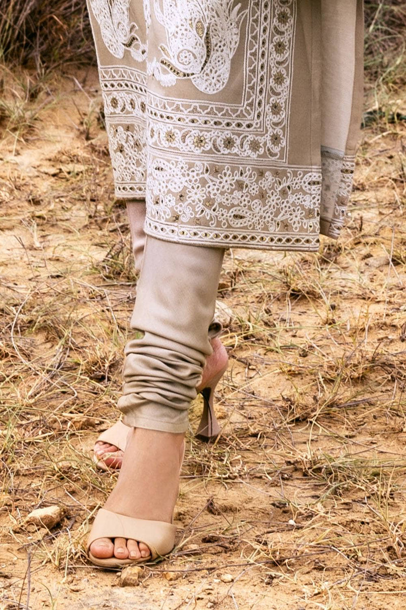 Gul Ahmed Luxe Patjhaar/Embroidered Pashmina Suit with Embroidered Shawl AP-52003