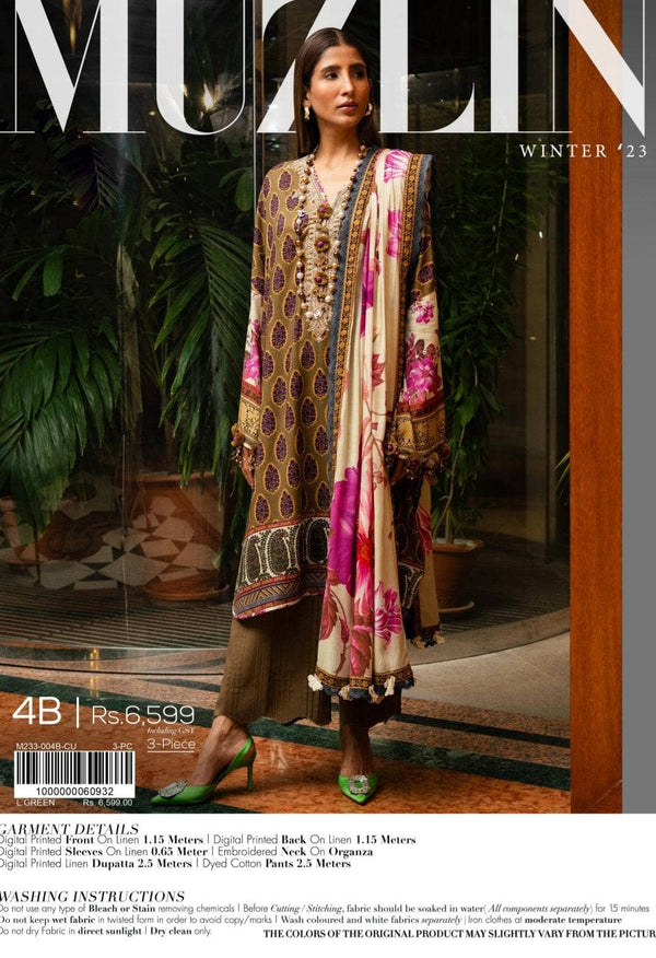 Sana Safinaz Muzlin Fall Edit 23/4B