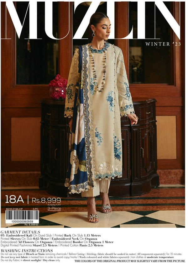 Sana Safinaz Muzlin Fall Edit 23/18A