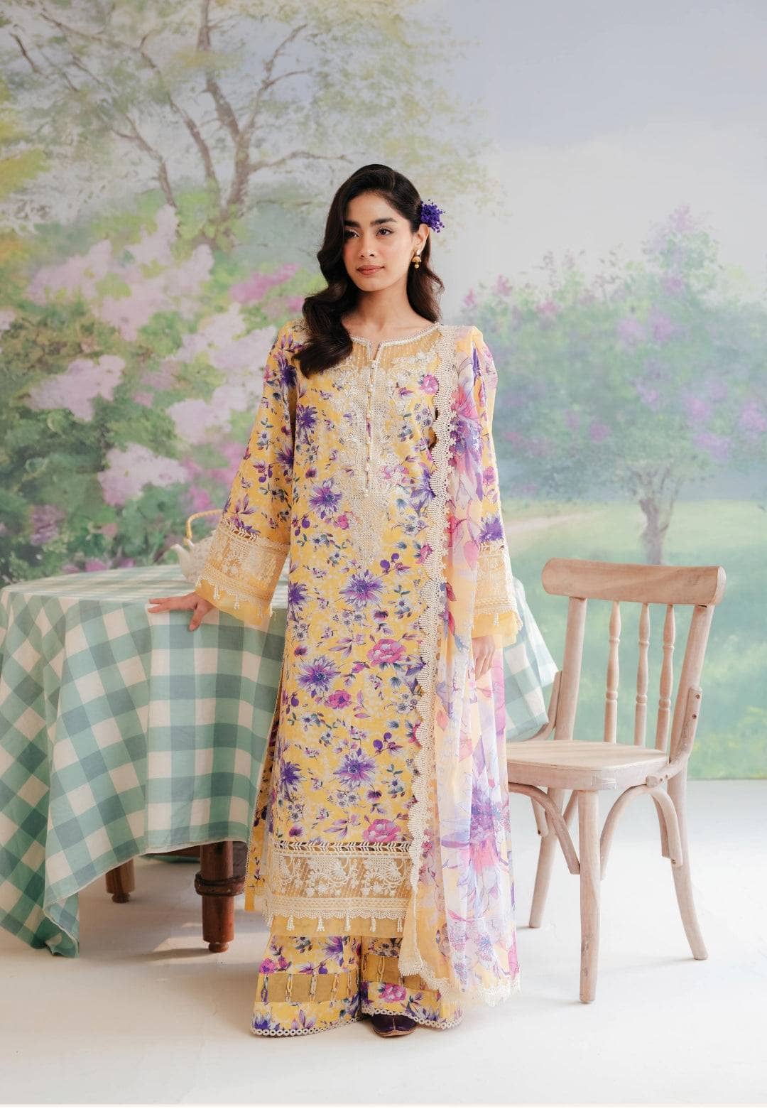 Restocked/Afrozeh Floral Charm/Tuscany/10