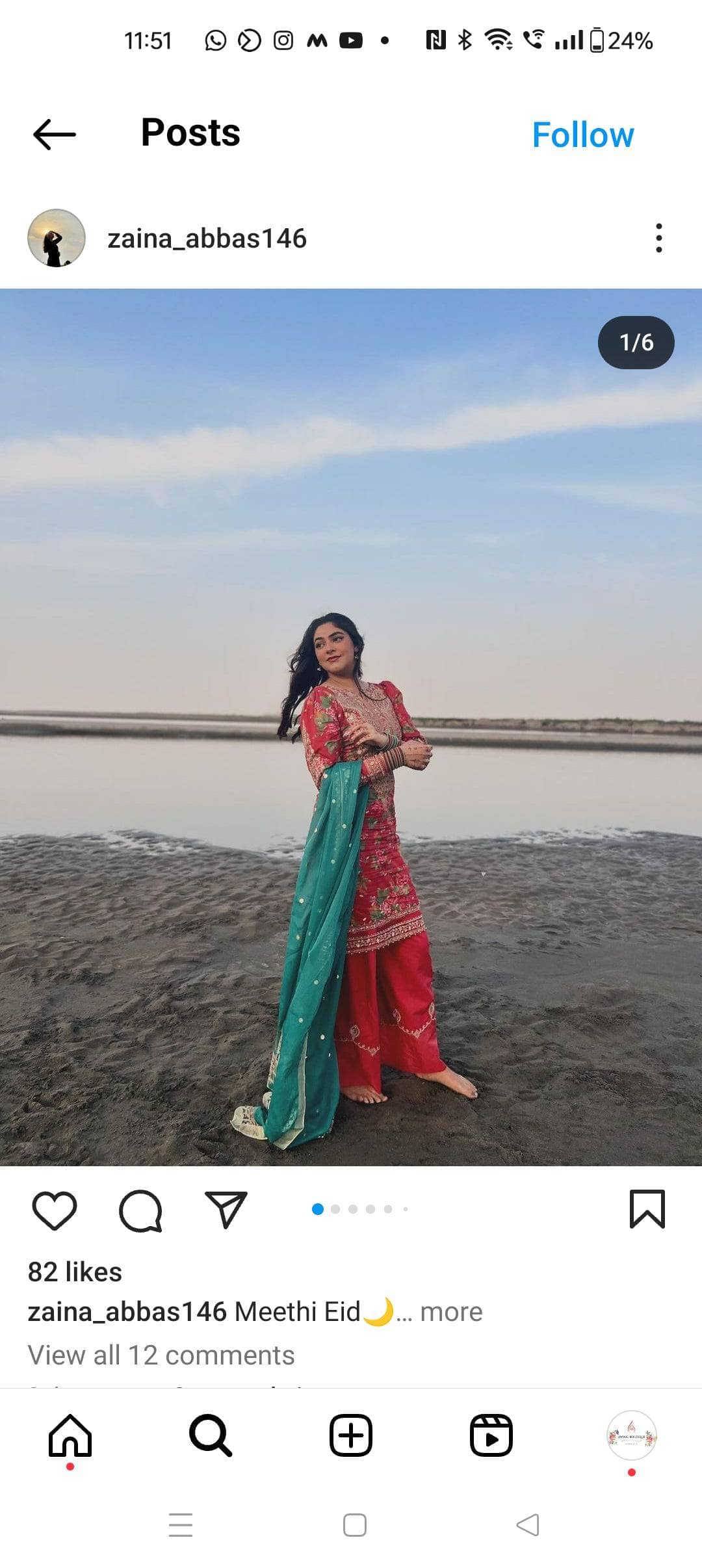 Spotted in Maria B Lawn 24/15B