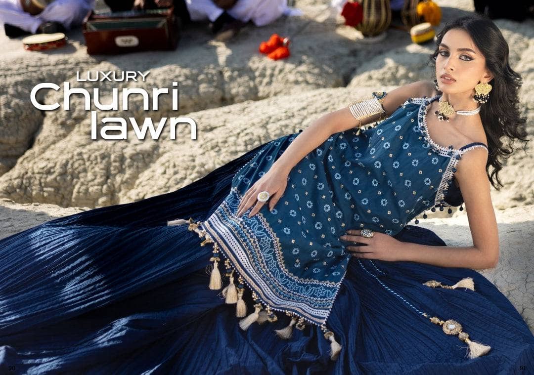 Gul Ahmed Chunari Lawn 25/CL 52444