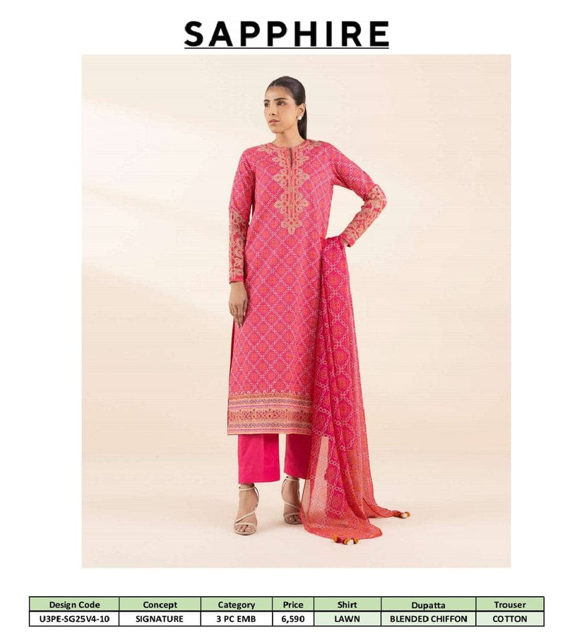 Sapphire Signature Lawn Collection