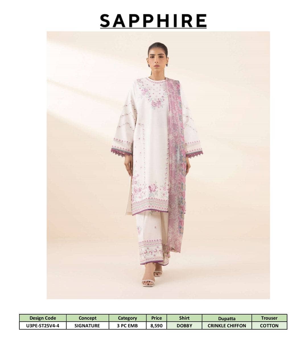Restocked/Sapphire Signature Lawn Collection