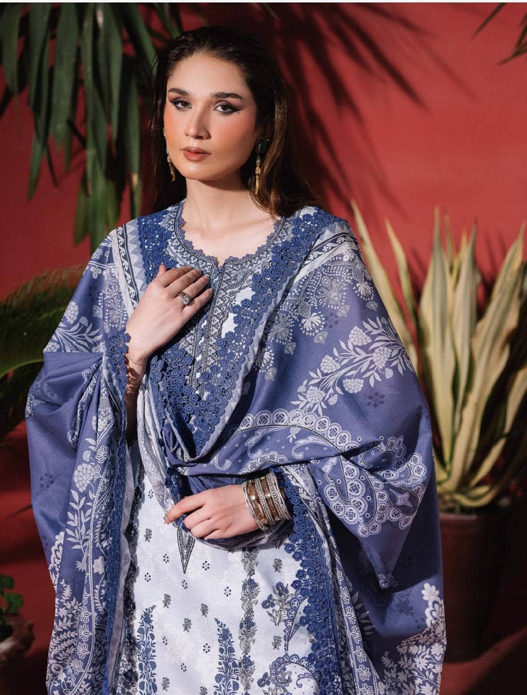 Jade Urbane Embroideried Lawn