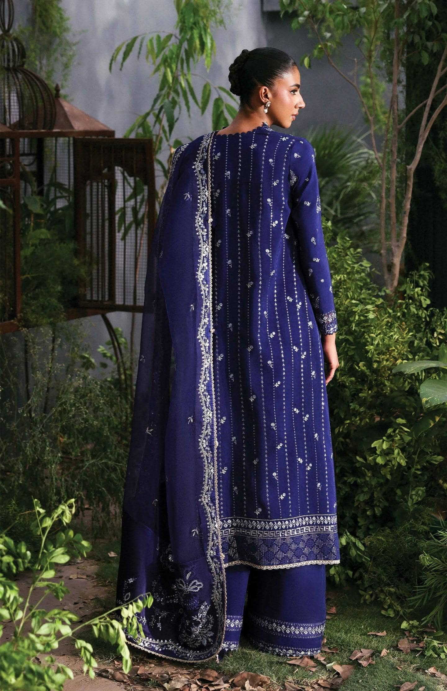 Afrozeh La Fuchsia 25/Maison/04/Navy Blue