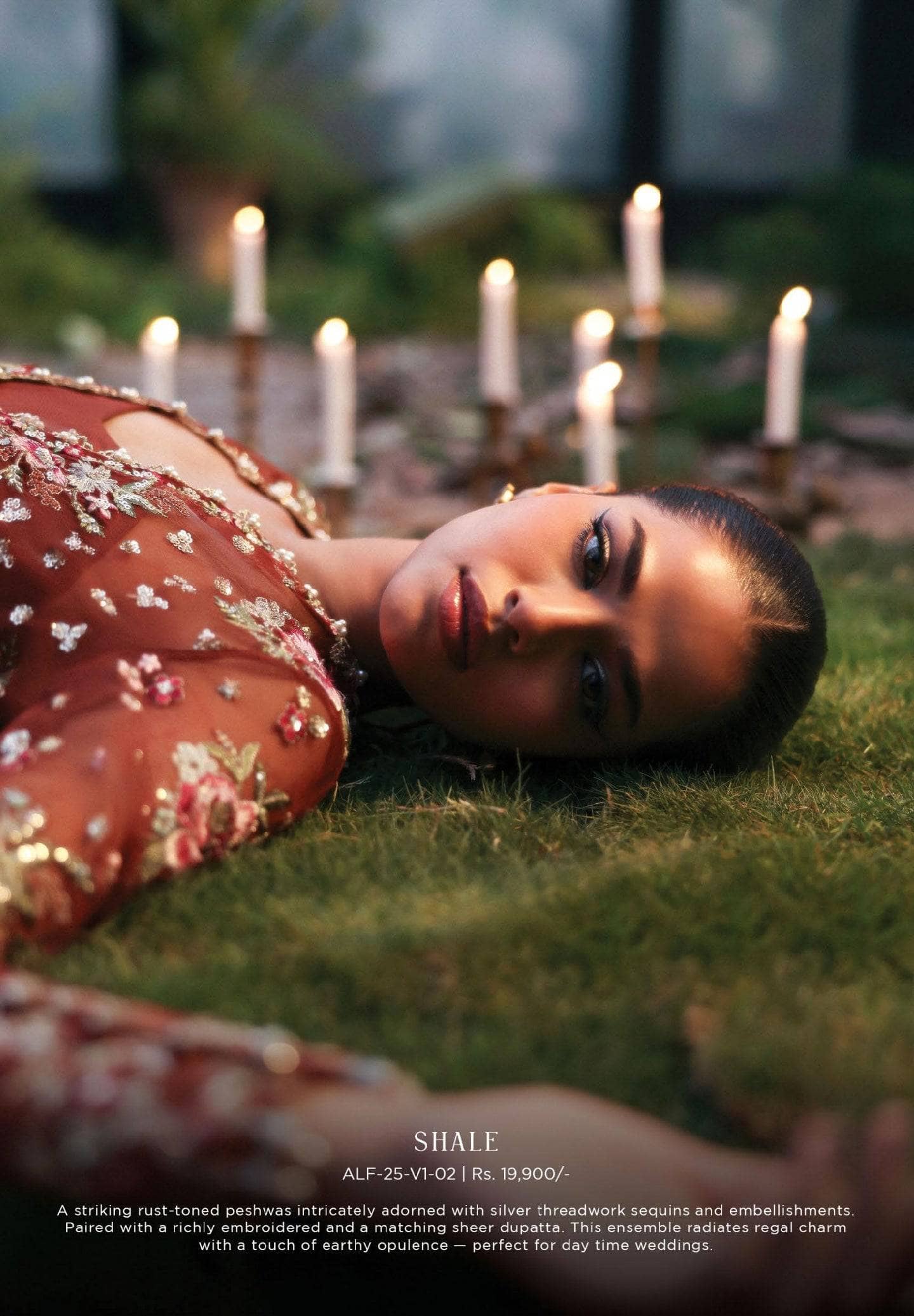 Afrozeh La Fuchsia 25/Shale/02/Rust